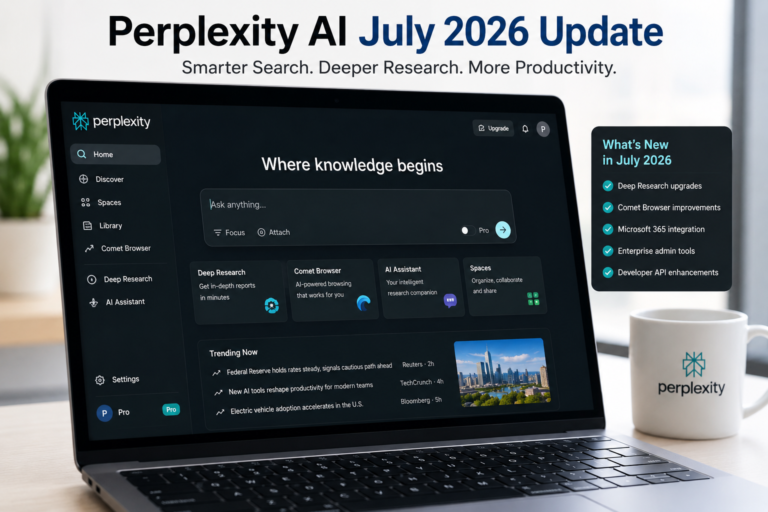 Perplexity AI July 2026 Update